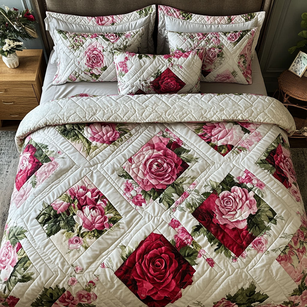 Petal Patch Quilted Bedding Set Best Sheet Sets Mother To Be Gifts