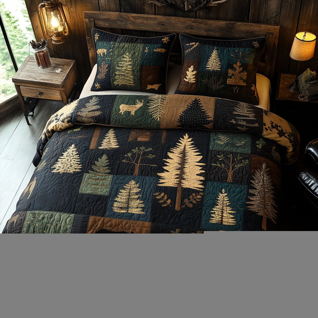 Pinecone Tracks Quilted Bedding Set Best Sheets Ever First Fathers Day Gift