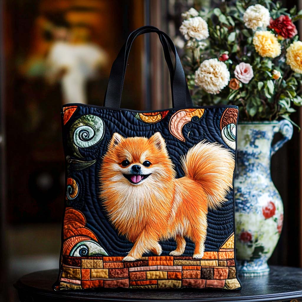 Pom Star Glow Quilted Tote Bag Nice Tote Bags Christmas Ideas For Girlfriend
