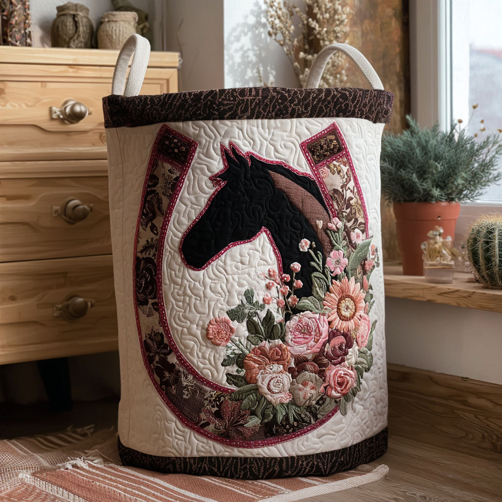 Prairie Soul Collection Quilted Laundry Basket Clothes Basket Storage Country And Western Gifts