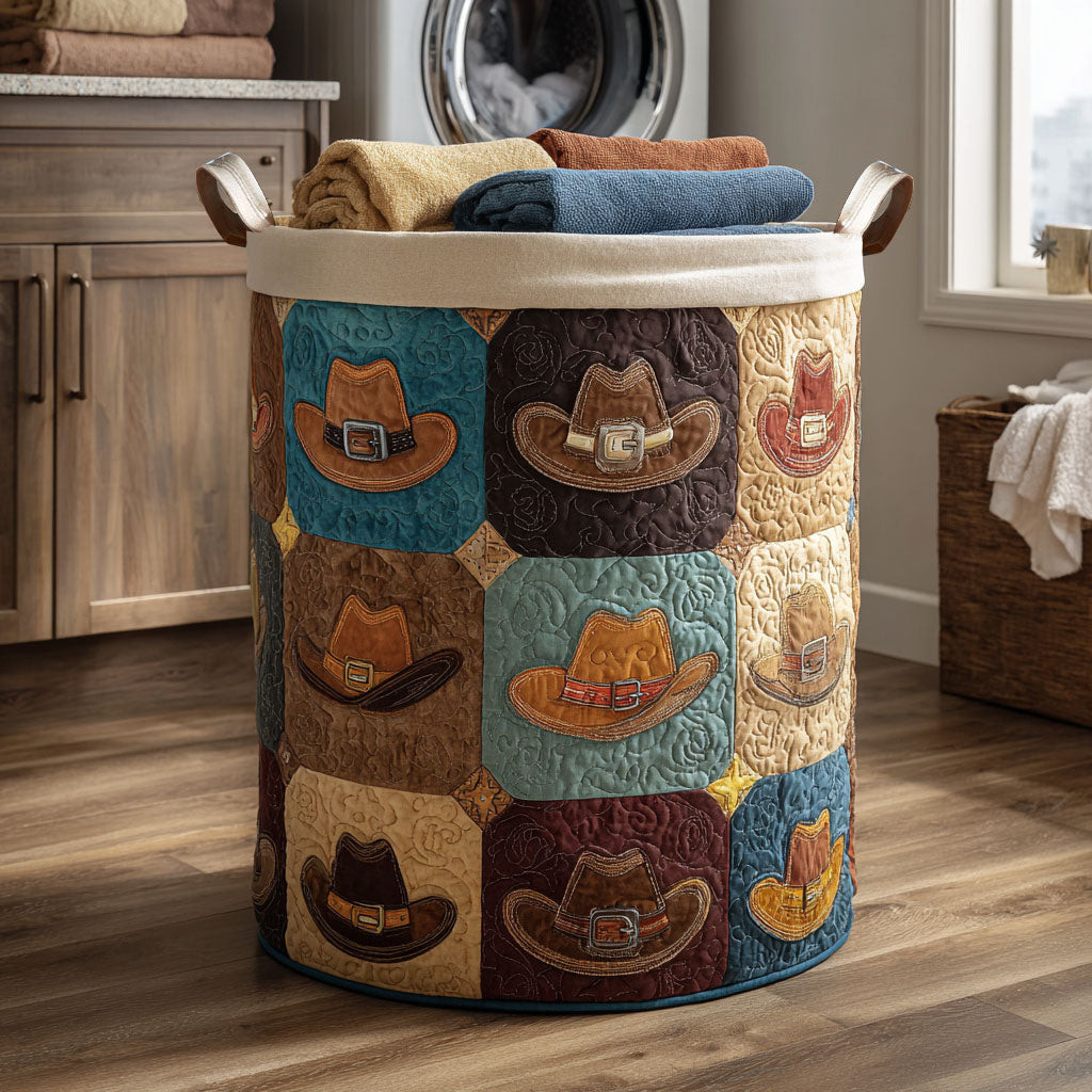 Prairie Trail Quilted Laundry Basket Best Looking Laundry Hampers Cool Gifts For Cowboys