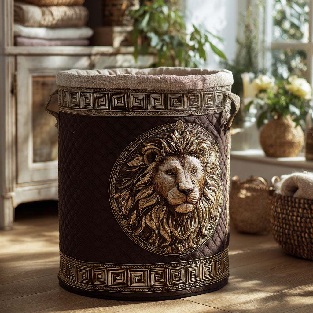 Pride Crest Quilted Laundry Basket Unique Cool Laundry Basket Last Minute Father's Day Gifts