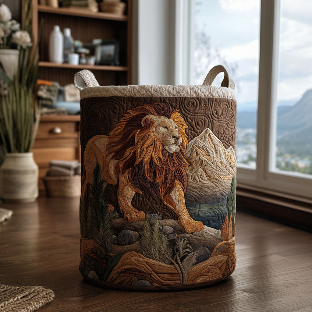 Pride of the Plains Quilted Laundry Basket Folding Laundry Hamper Father's Day Gifts