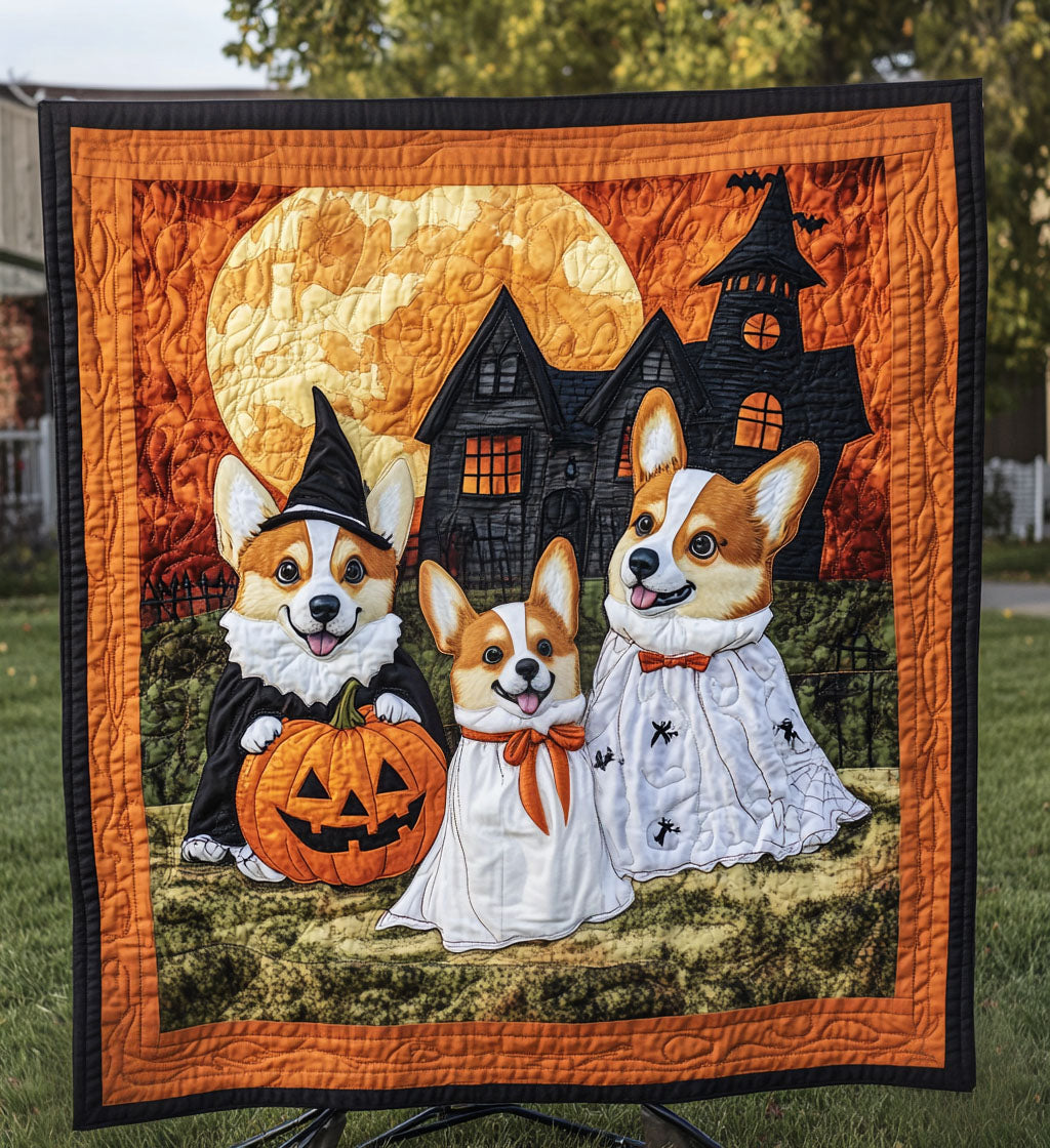 Puppy Patch Quilted Blanket Bed Comforter Set Halloween Wedding Gifts