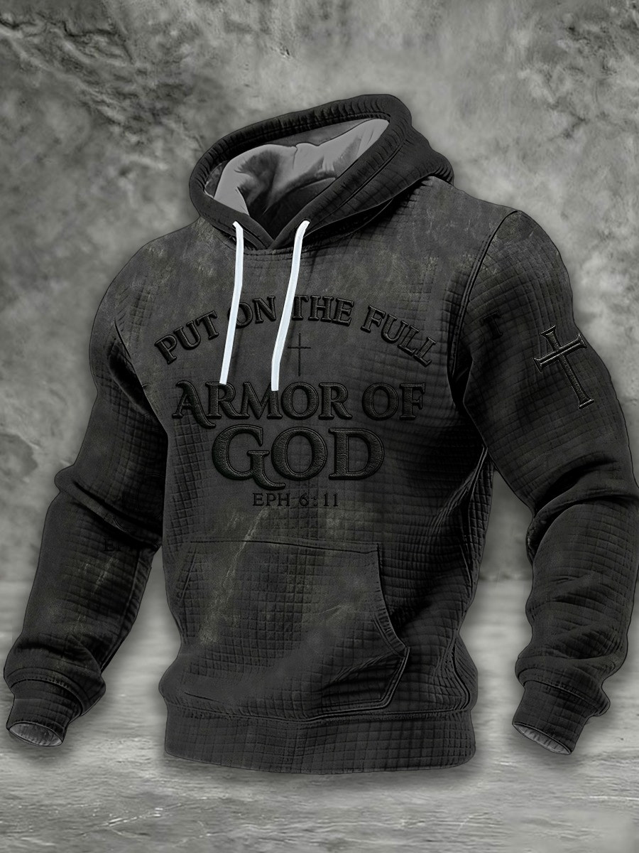 Put On The Full Armor Of God Hoodie Faith And Love Clothing Christmas Gifts For Men - Image 2