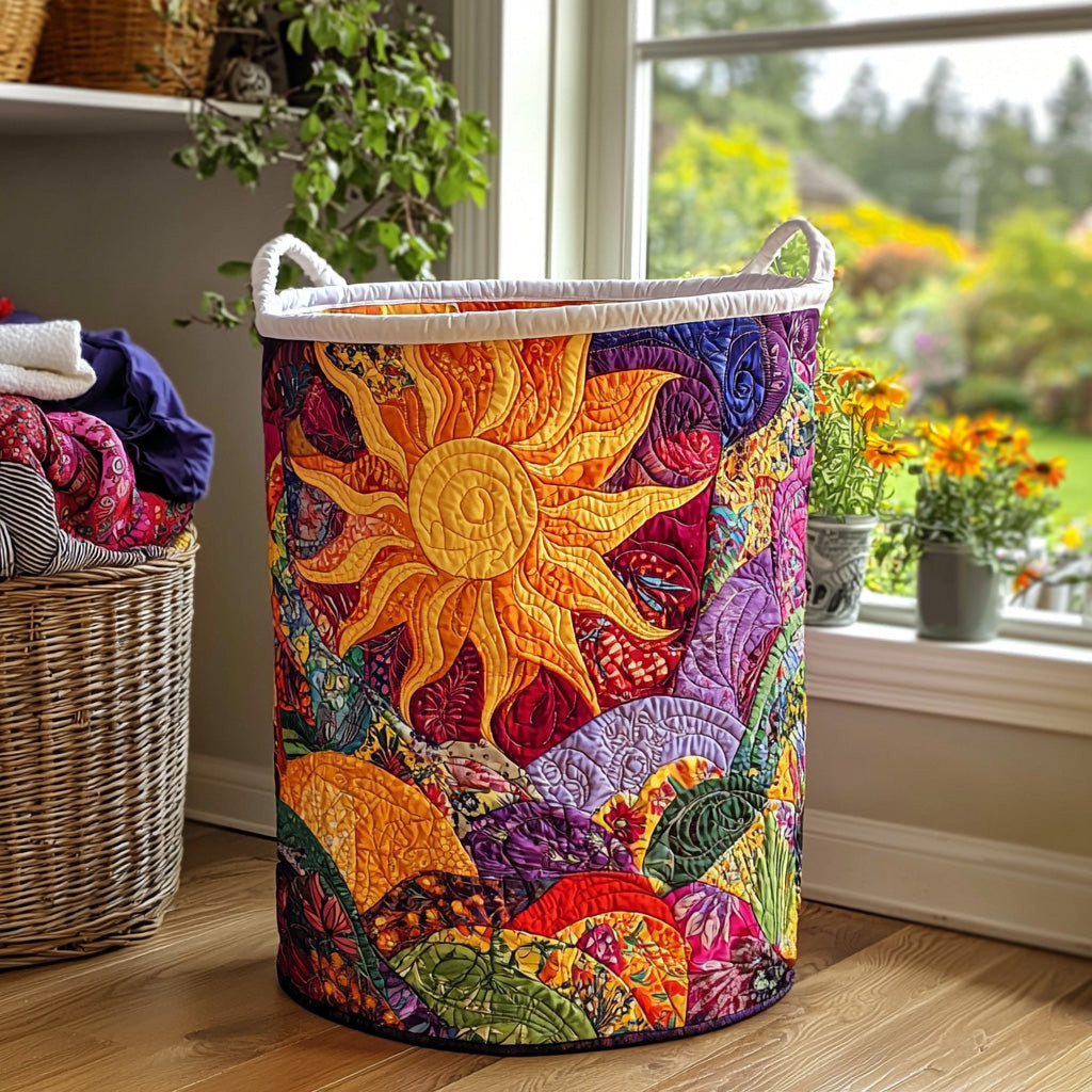 Radiant Field Quilted Laundry Basket Coolest Laundry Baskets Best Last Minute Mother's Day Gifts
