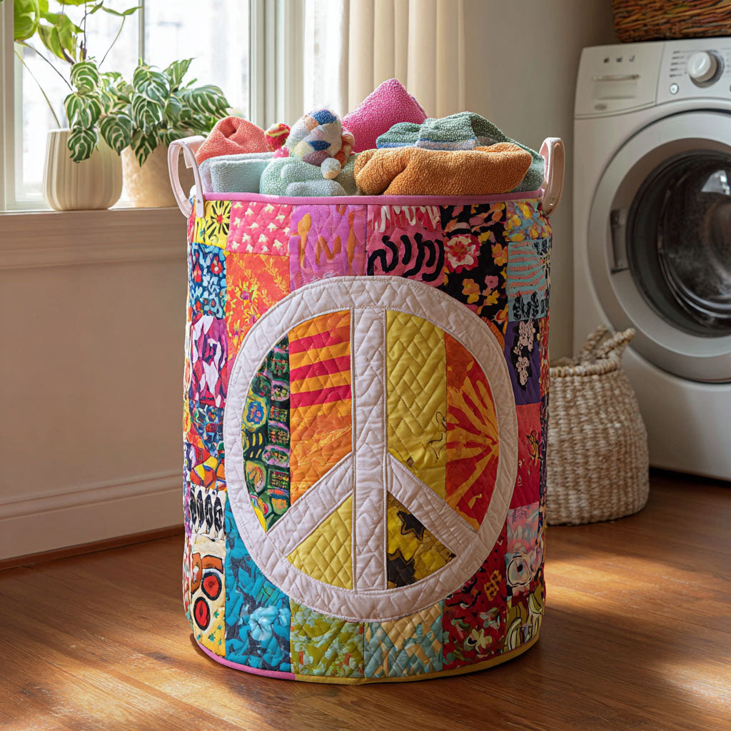 Radiant Harmony Quilted Laundry Basket The Laundry Basket Mummy Daughter Gifts