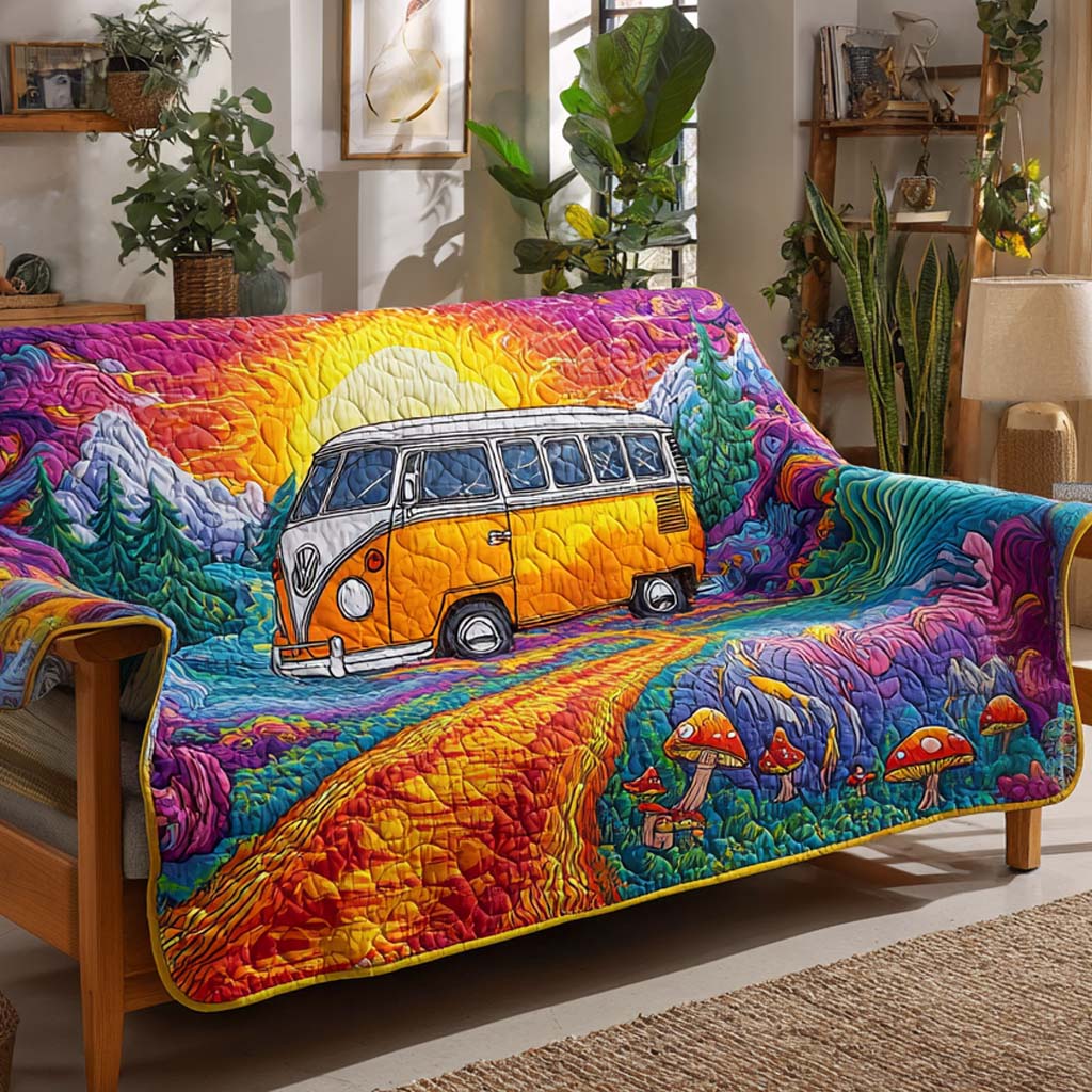 Rainbow Journey Quilted Sofa Cover Couch Covers Sofa Cover Birth Gifts For Mom