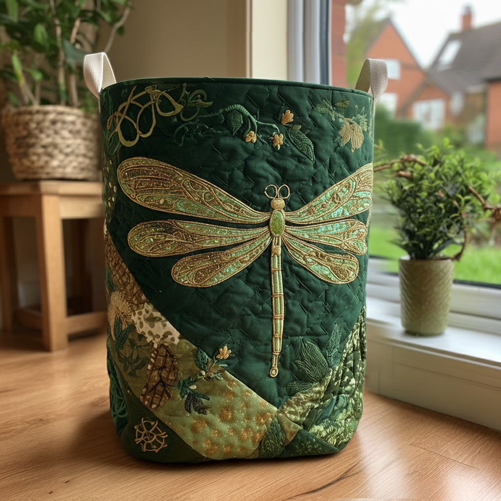 Regal Wing Quilted Laundry Basket Best Dirty Clothes Hamper Dragonfly Gifts For Him