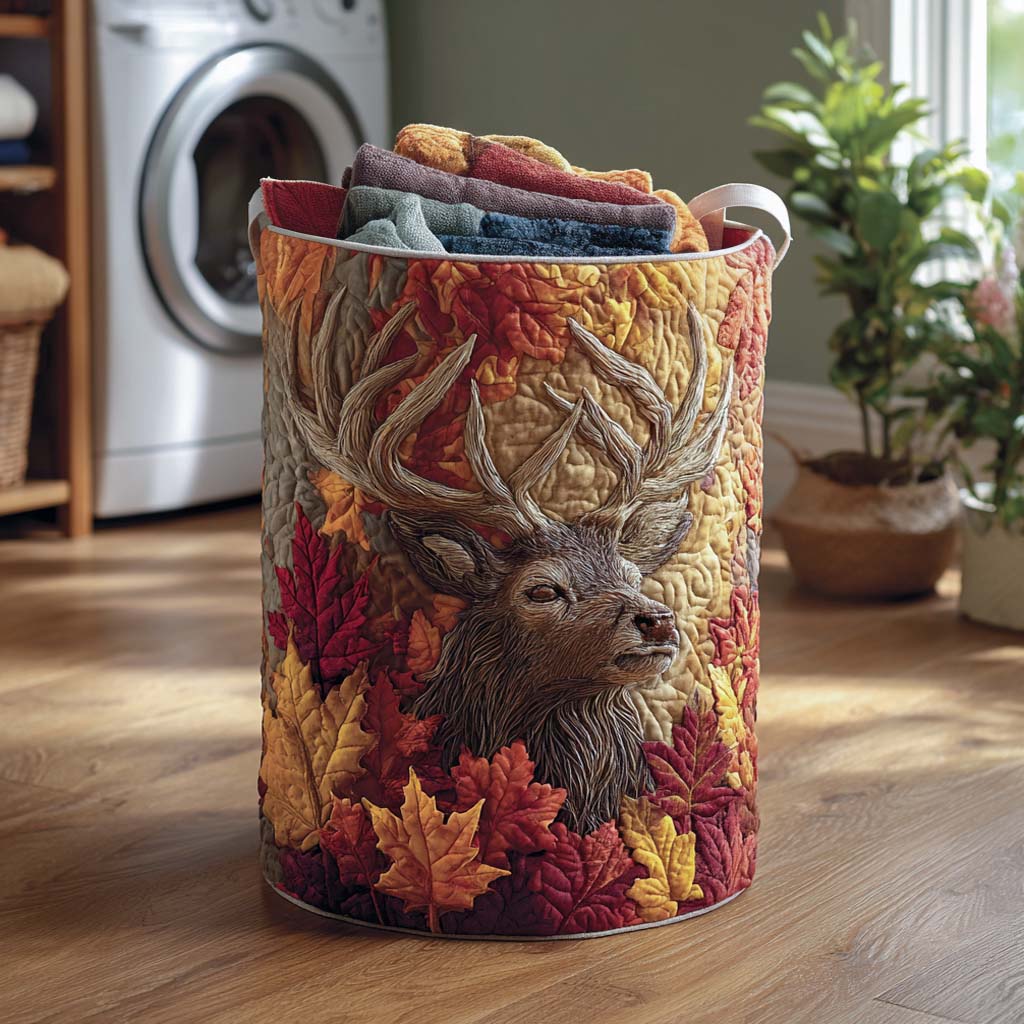 Regal Woods Quilted Laundry Basket Dirty Clothes Basket Great Father's Day Presents