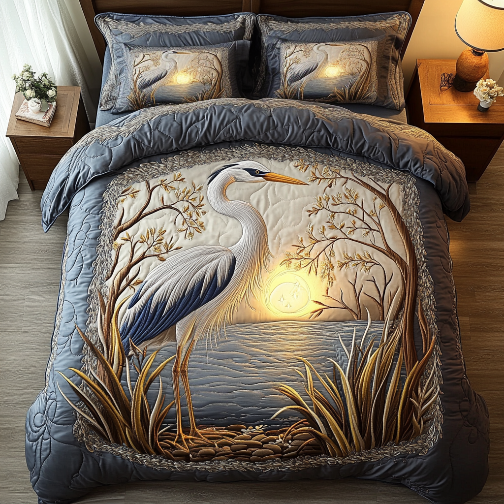 River Elegance Quilted Bedding Set Best King Bedding Sets Best Father's Day Gifts For Grandpa