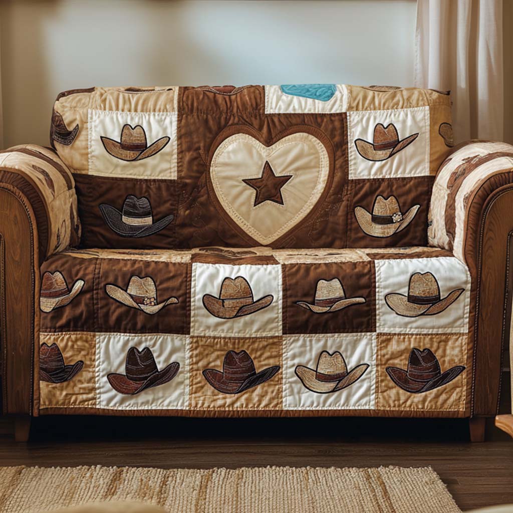 Rodeo King Quilted Sofa Cover Best Sofa Cushion Covers Gifts For Western Lovers