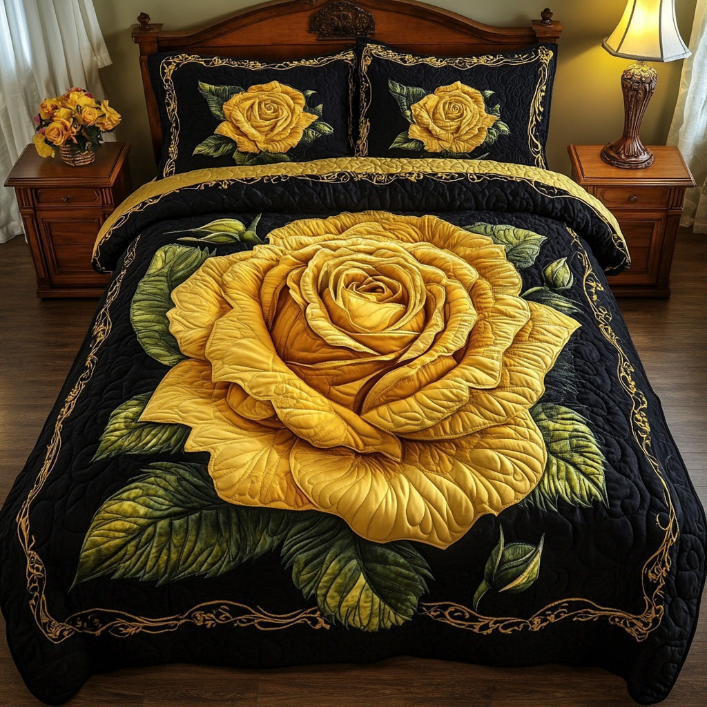 Rose Quilted Bedding Set Best King Sheets Top Mother's Day Gifts