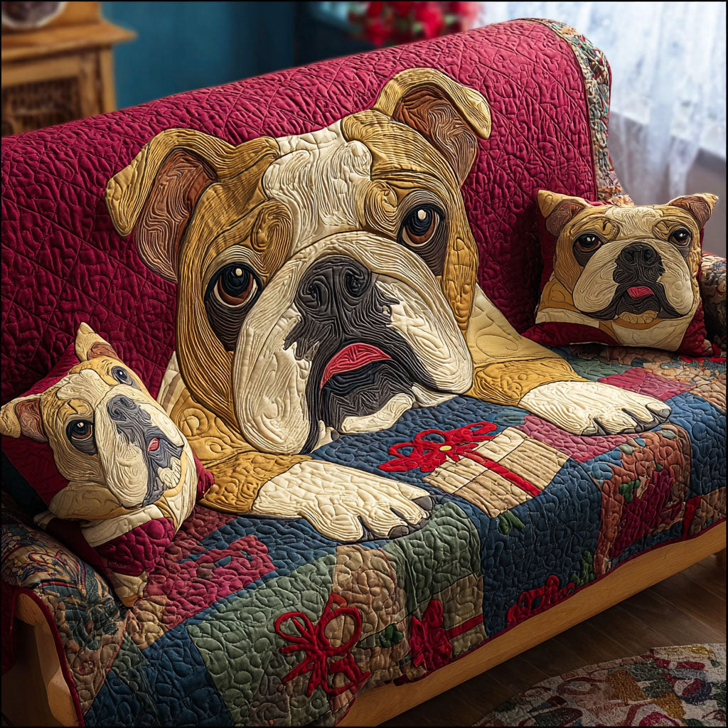 Royal Ruff Quilted Sofa Cover Home Decor Shop Gift Ideas For Dog Lovers