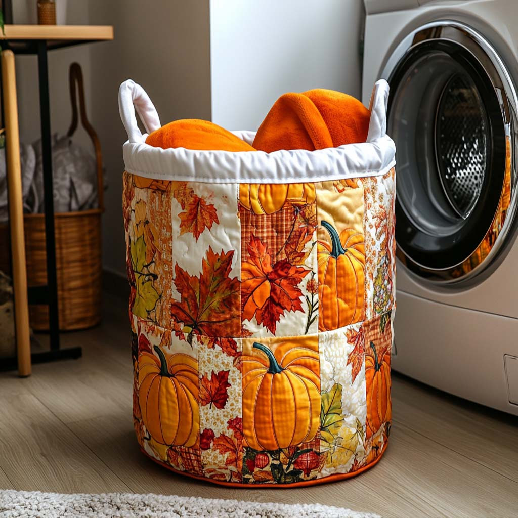 Rustic Haven Quilted Laundry Basket Best Dirty Clothes Hamper Thanksgiving Gifts For Teachers