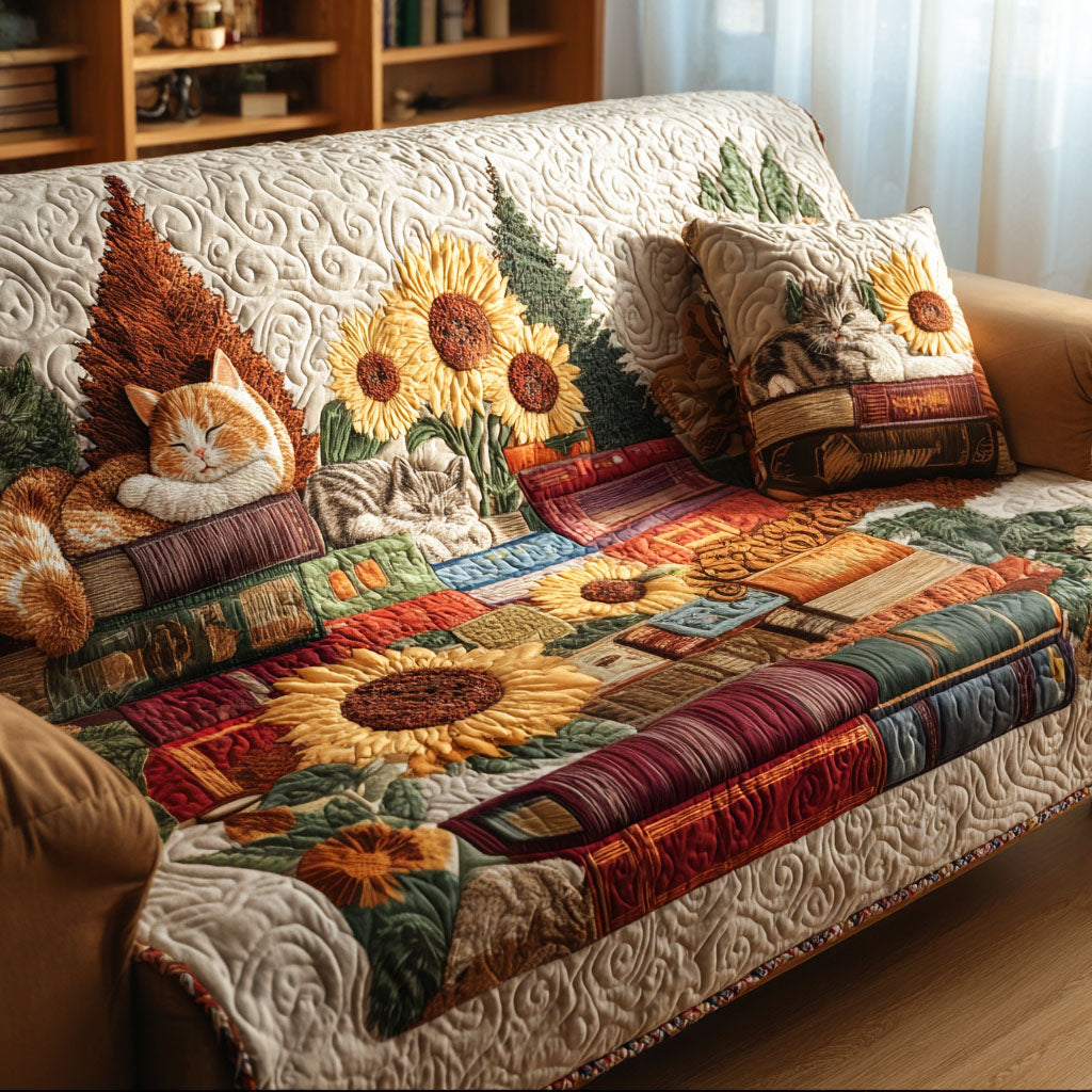 Rustic Reader Quilted Sofa Cover Living Room Decor Ideas Best Book Lovers Gifts For Dad