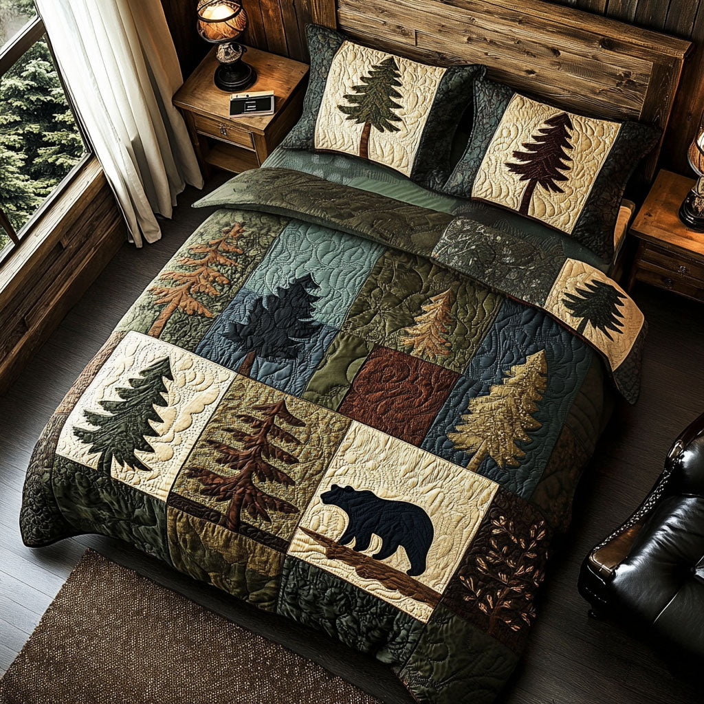 Rustic Refuge Quilted Bedding Set Bedroom Decor Mothers Day Gift Ideas Last Minute