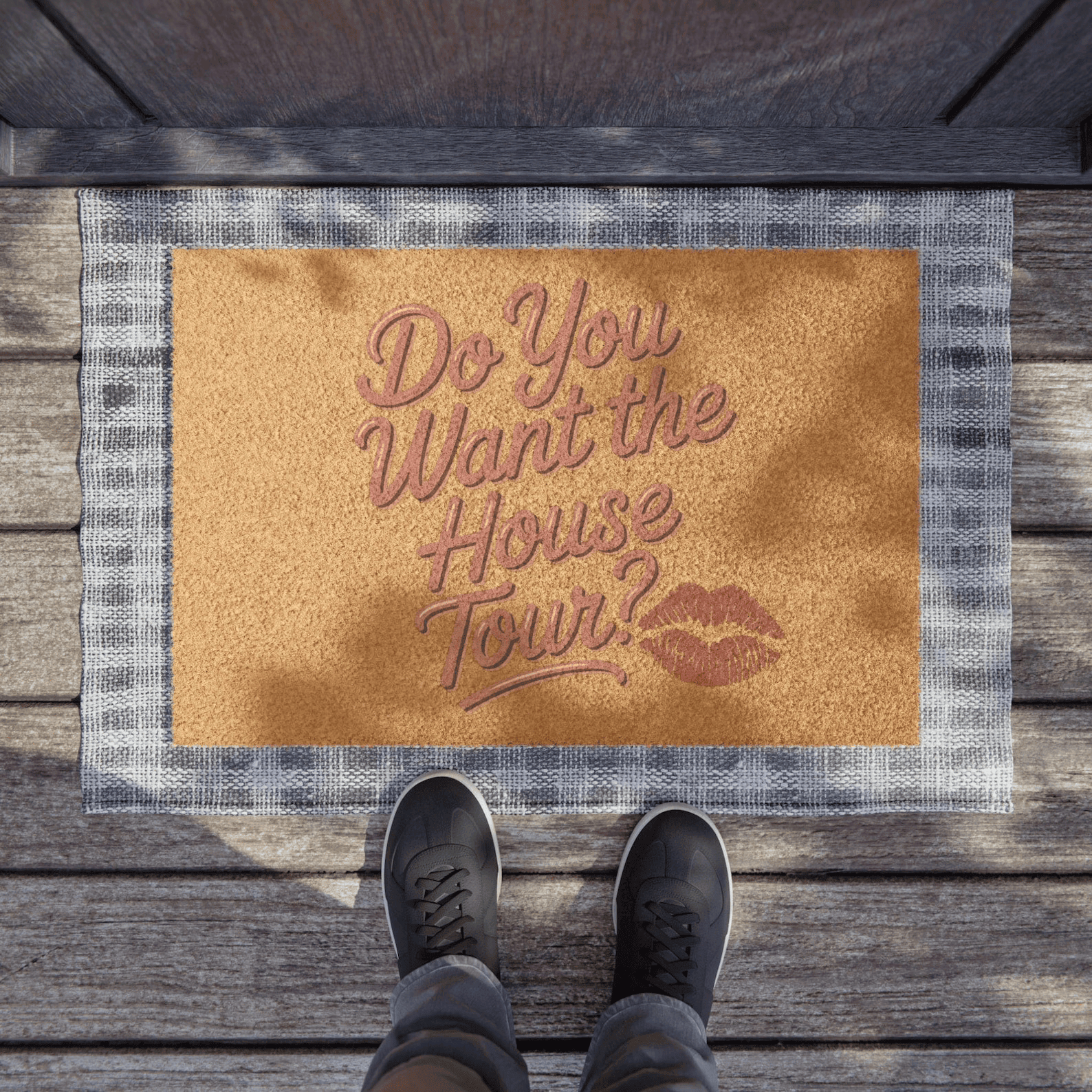 Sabrina Carpenter Inspired Doormat Do You Want the House Tour Welcome Mat Gifts For New Home