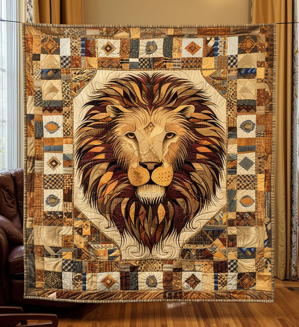 Sacred Strength Quilted Blanket Boho Bedroom Furniture Meaningful Father's Day Gifts