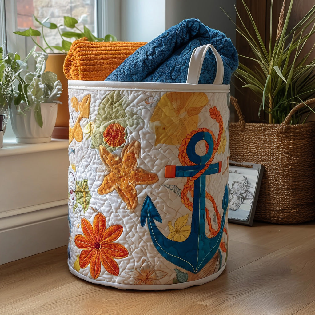 Sandy Stitches Quilted Laundry Basket Dirty Clothes Basket Presents To Get Your Mom