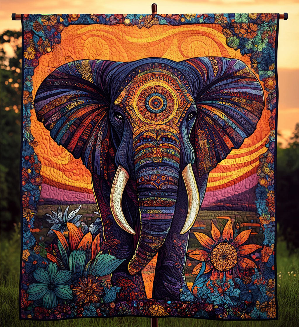 Savannah Wanderer Quilted Blanket Best Comforter Sets Best Elephant Gift Ideas