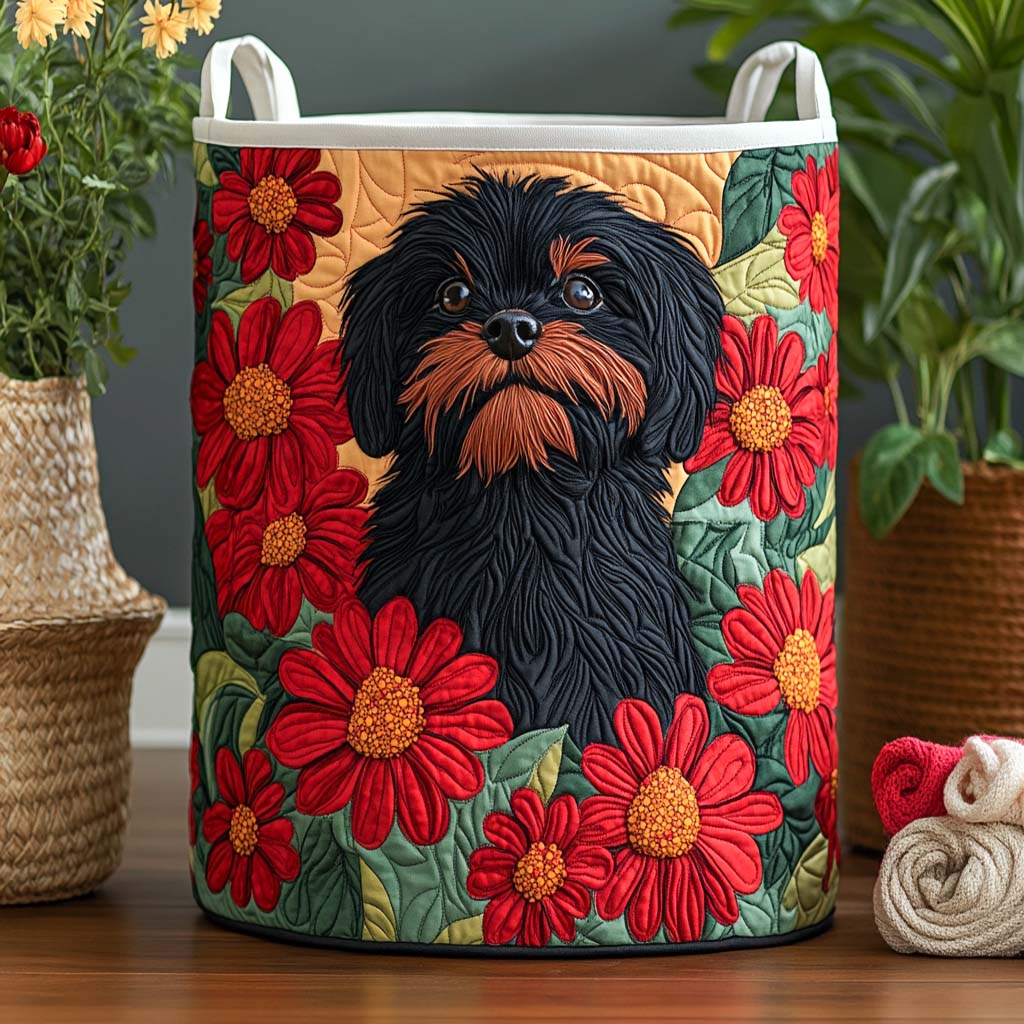 Scarlet Smile Quilted Laundry Basket Best Clothes Hamper Useful Gift For Mother