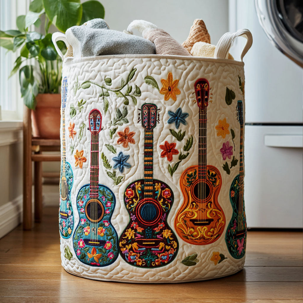 Serenade for Souls Quilted Laundry Basket Best Laundry Basket Day Of The Dead Gifts For Dad