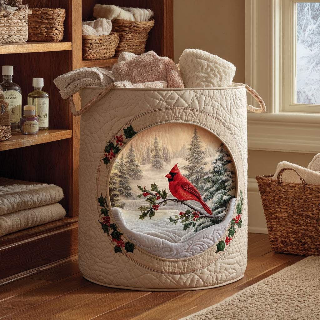 Silent Meadow Quilted Laundry Basket Best Clothes Hamper Christmas Presents For Mother In Law