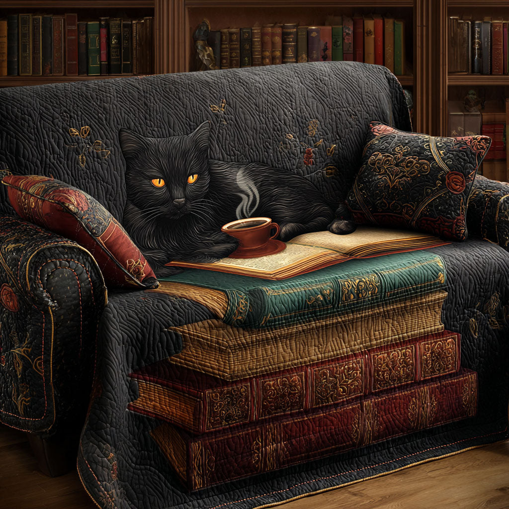 Silent Spells Quilted Sofa Cover Slipcover Sofa Book Presents For Women