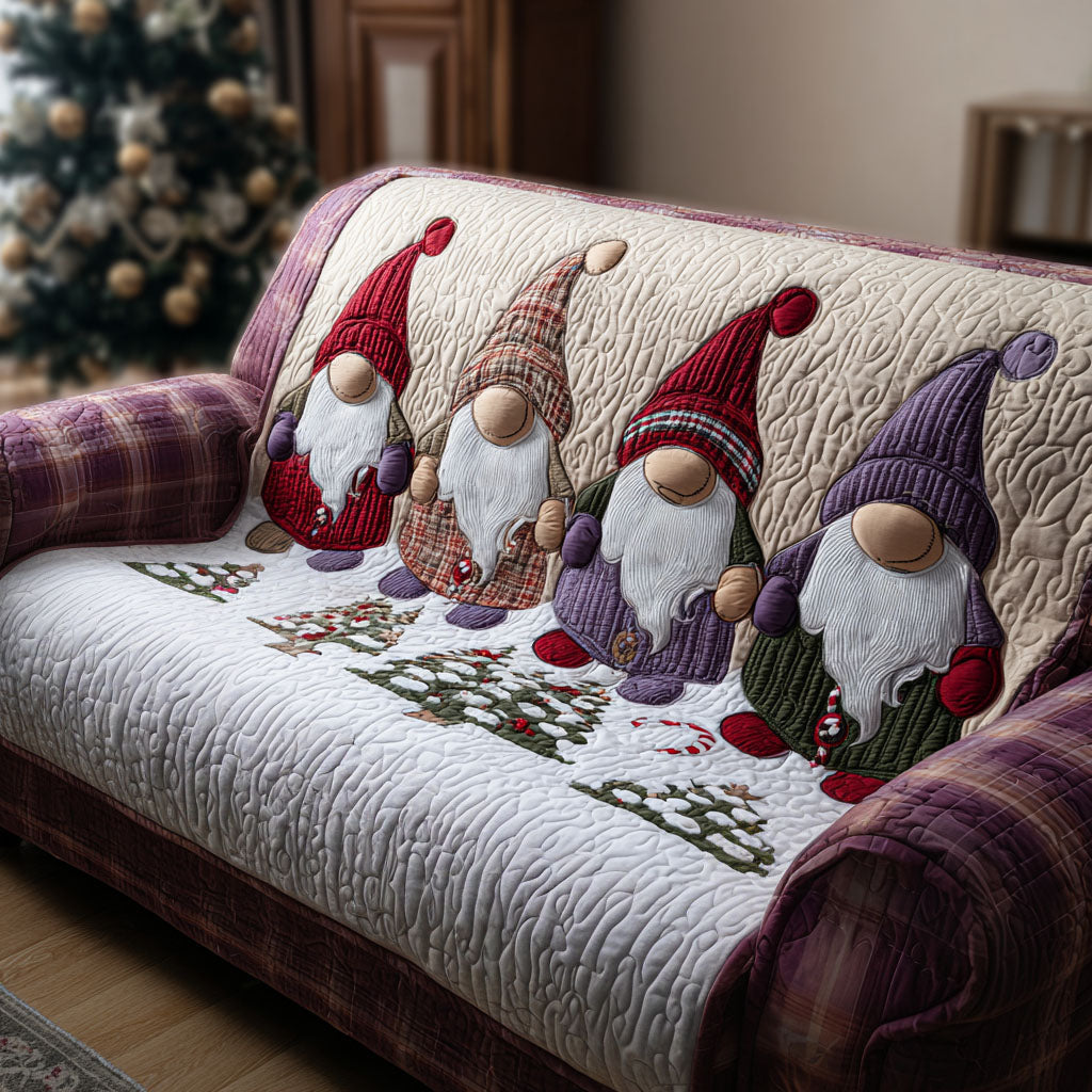 Snowy Beard Squad Quilted Sofa Cover Couch Cushion Covers Family Xmas Ideas
