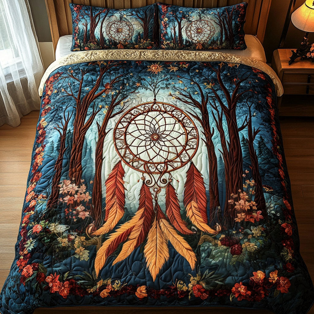 Soul Catcher Quilted Bedding Set Unusual Bed Sheets Mother'S Day Gift For Daughter From Mom