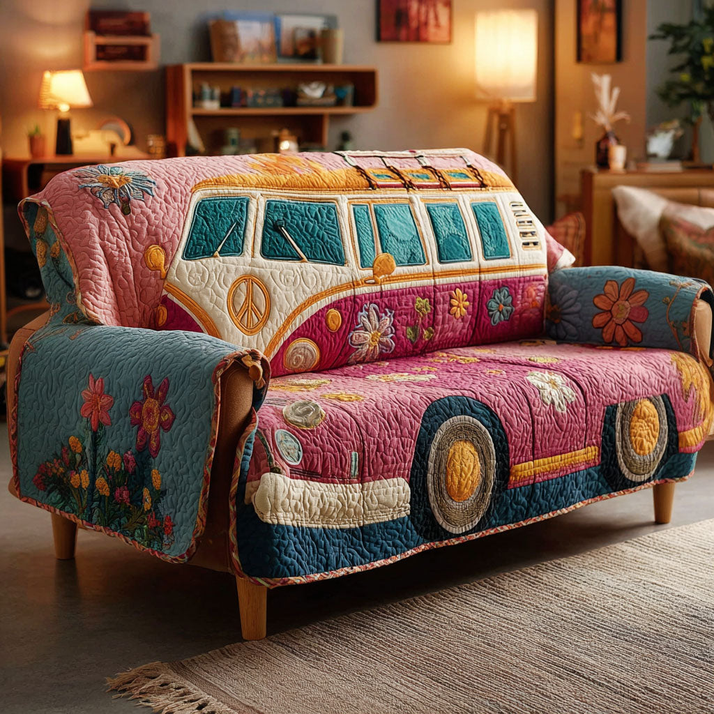 Soul of the Quilted Sofa Cover Best Sofa Covers Christmas Presents For Hippies