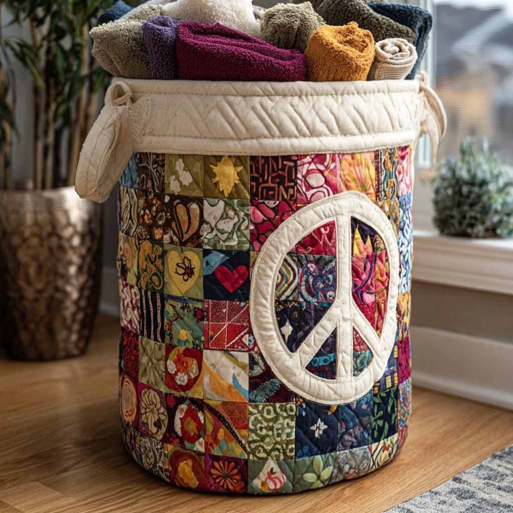 Soulful Stitch Quilted Laundry Basket Home Decor Best Birthday Gifts For Mothers