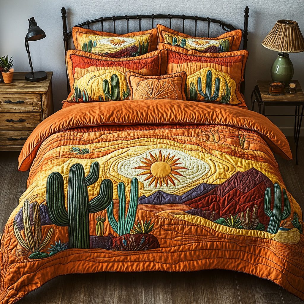 Southwest Flora Tapestry Quilted Bedding Set Bed Decor Ideas Gift Ideas For Mom In Law