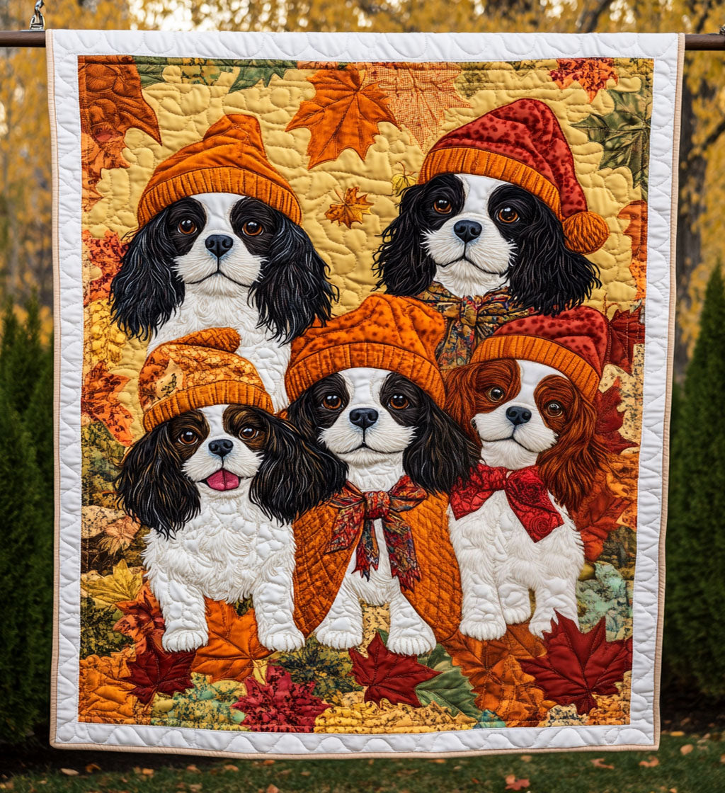 Spaniel Slumber Quilted Blanket Nice Bed Sheet Sets Gifts For Dog Onwers Lovers Ideas