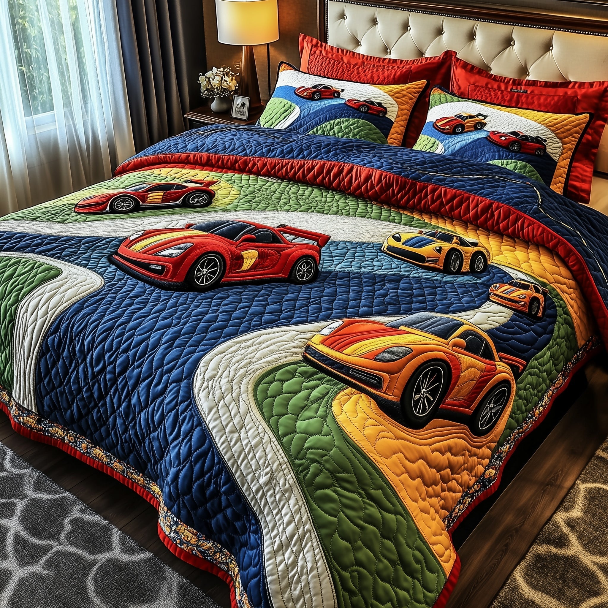 Speed King Quilted Bedding Set Best King Sheets Special Father'S Day Gifts From Daughter