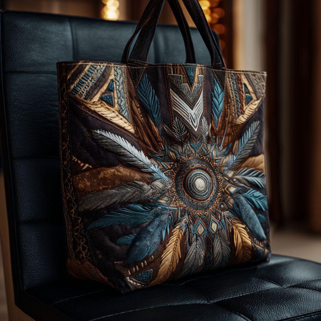 Spirit Path Quilted Tote Bag Handbag For Women Meaningful Mother's Day Gifts