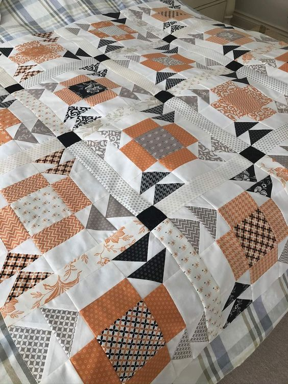 Spooky Season Quilted Blanket Nice Bedding Sets Gift For Halloween