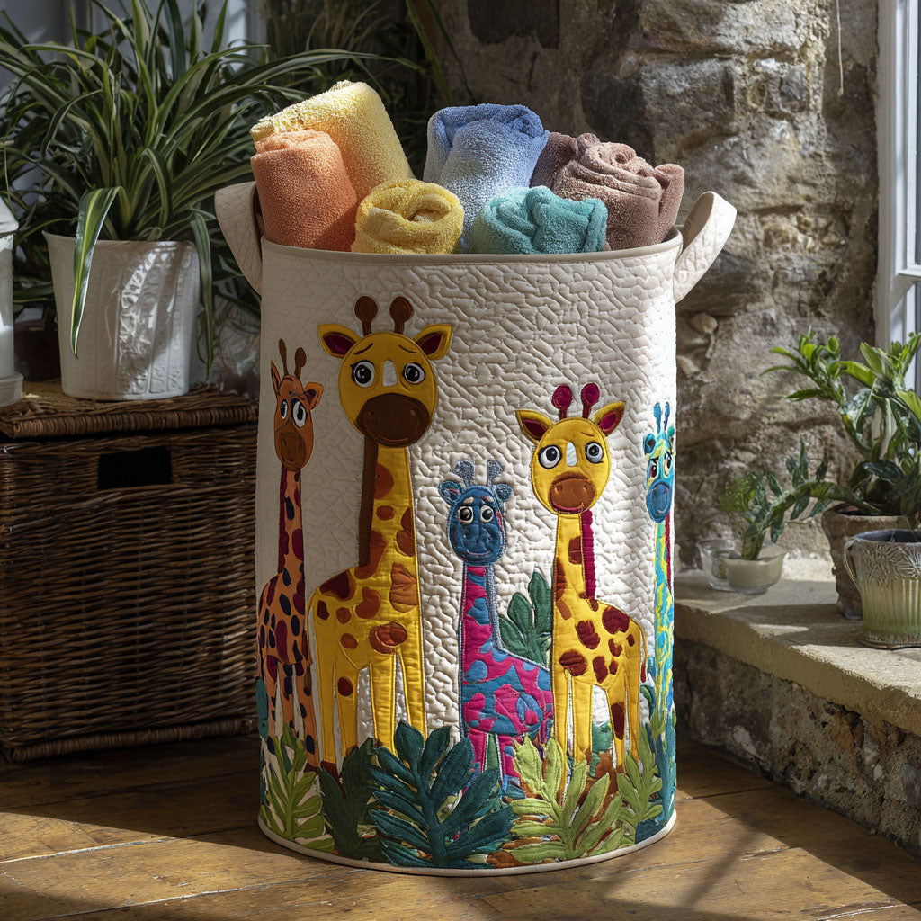 Spotted Daydream Quilted Laundry Basket Laundry Hamper Gifts For New House Owners