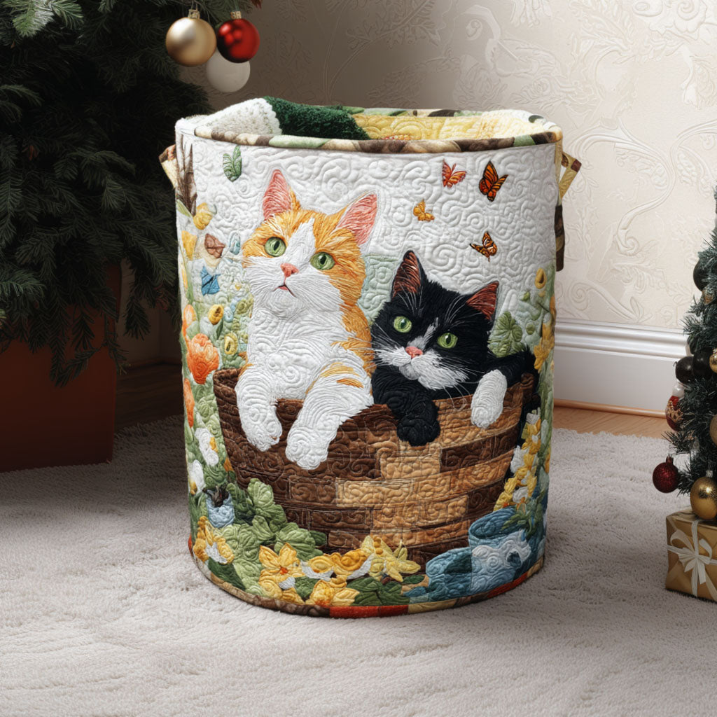 Springtime Paws Quilted Laundry Basket Clothes Hamper Target Housewarming Gifts