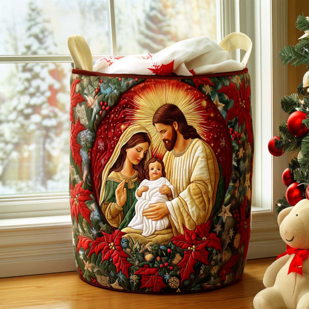 Star of Hope Quilted Laundry Basket The Laundry Basket Christian Gifts For Friends