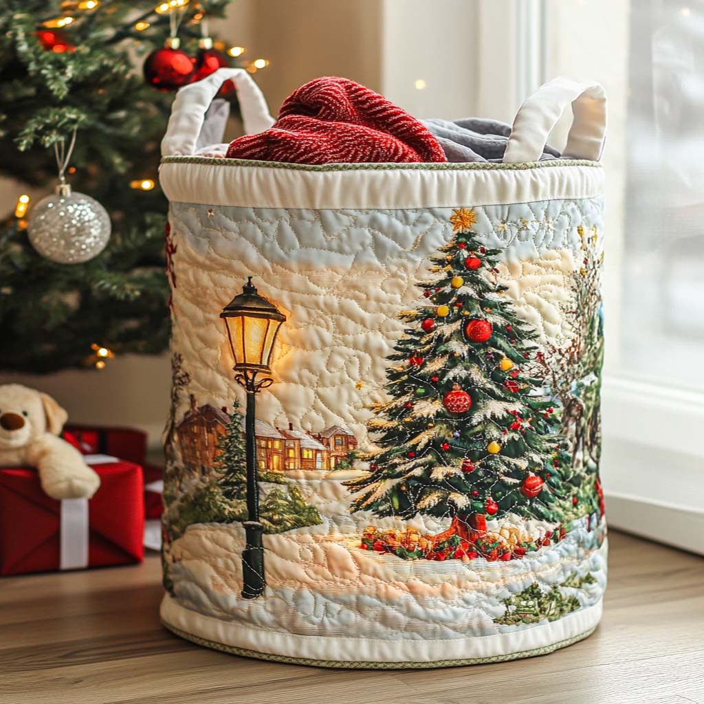 Starry Eve Quilted Laundry Basket Best Dirty Clothes Hamper Christmas Ideas For Grandma