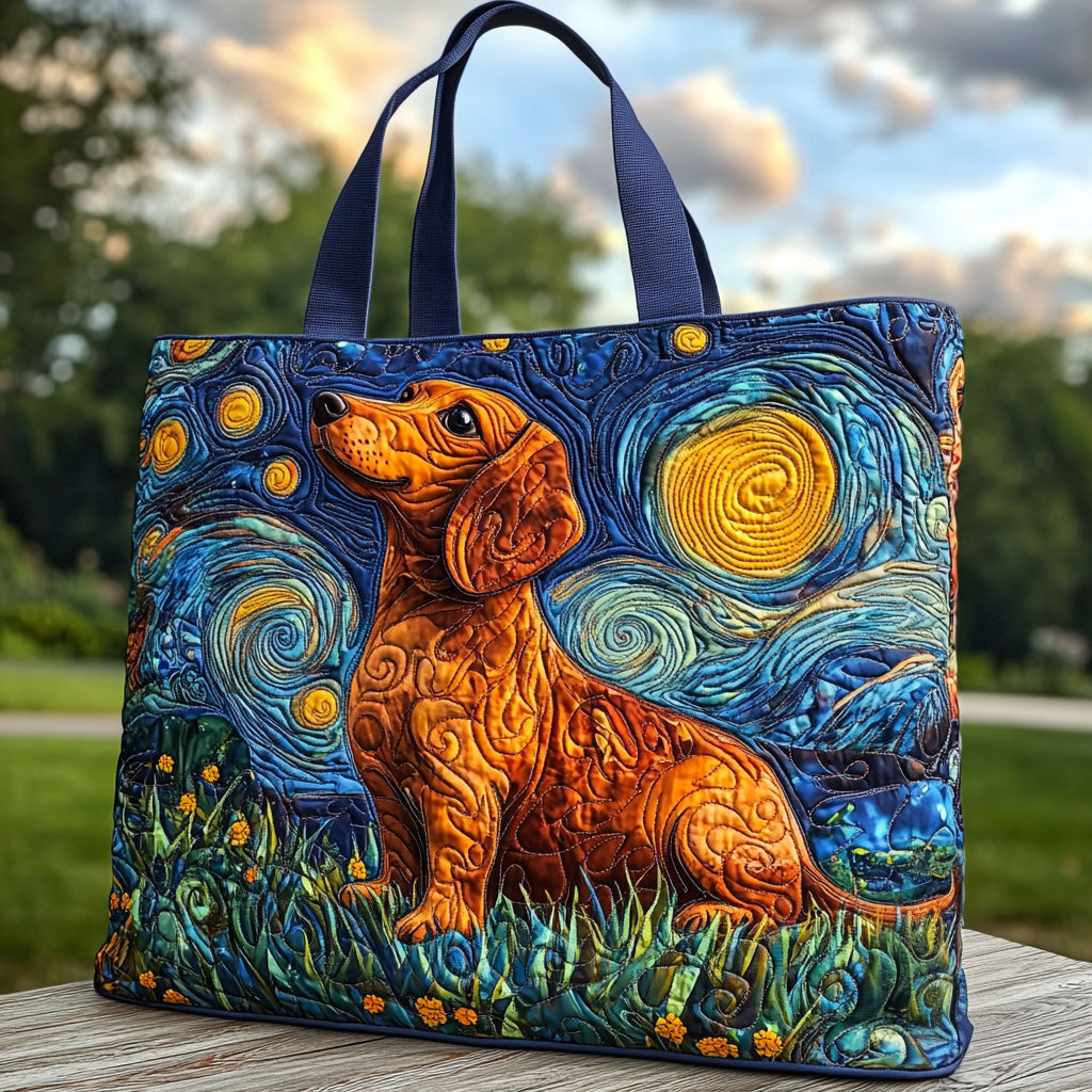 Starry Tail Quilted Tote Bag Perfect Shoulder Bag Gift Ideas For Mum
