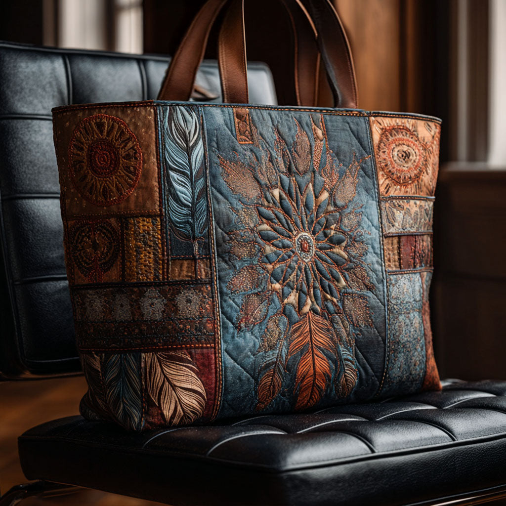 Starwoven Dreams Quilted Tote Bag Trendy Bags For Women Great Mothers Day Gift