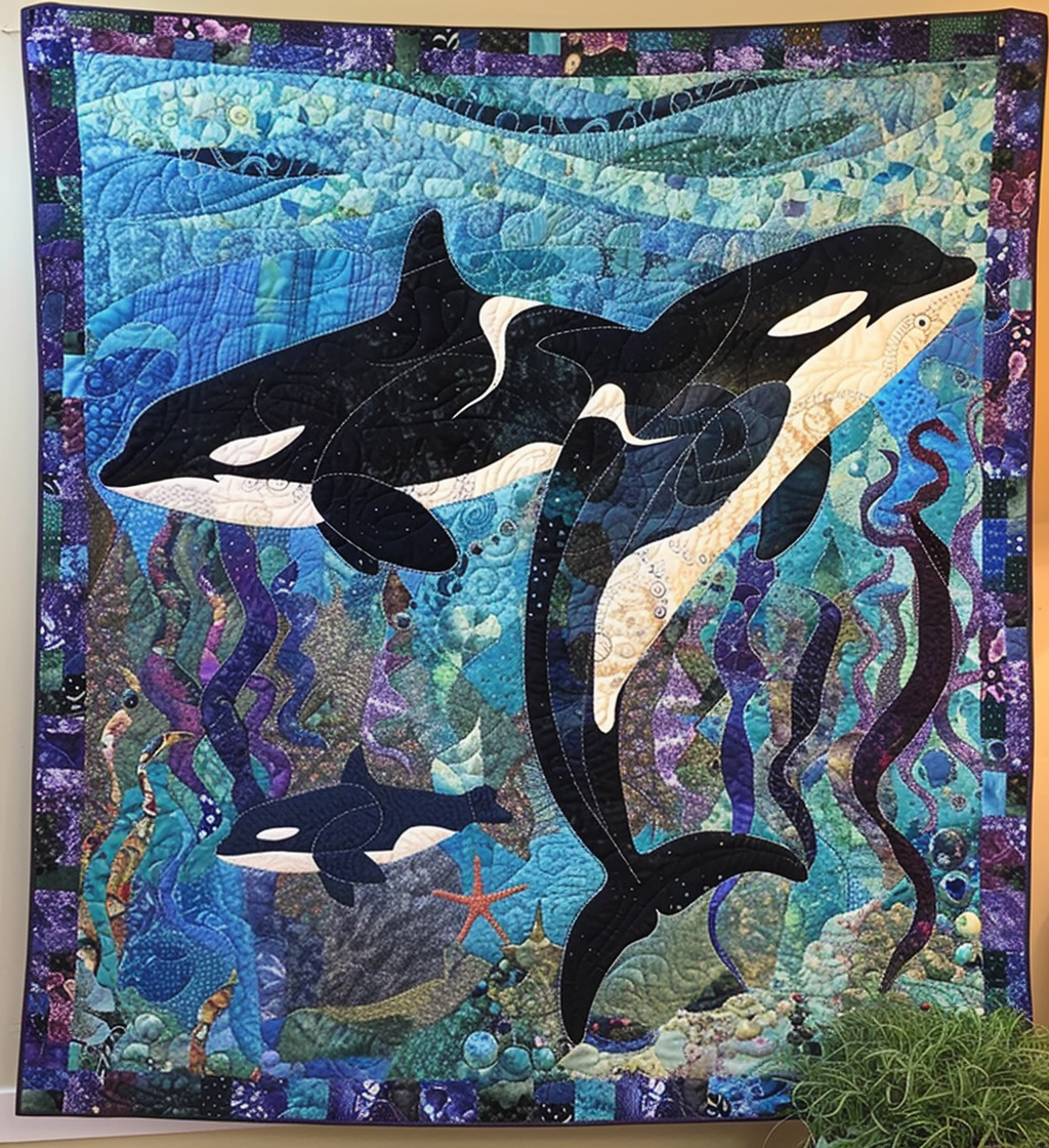 Stellar Sea Journey Quilted Blanket Over The Bed Decor Birthday Presents For Dad