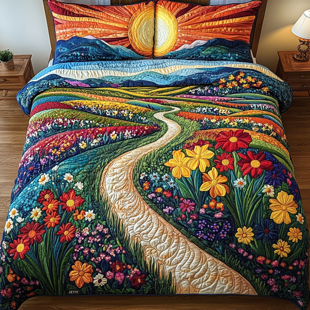 Sunbeam Serenity Quilted Bedding Set Best King Bed Sheets Best Mothers Day Gifts