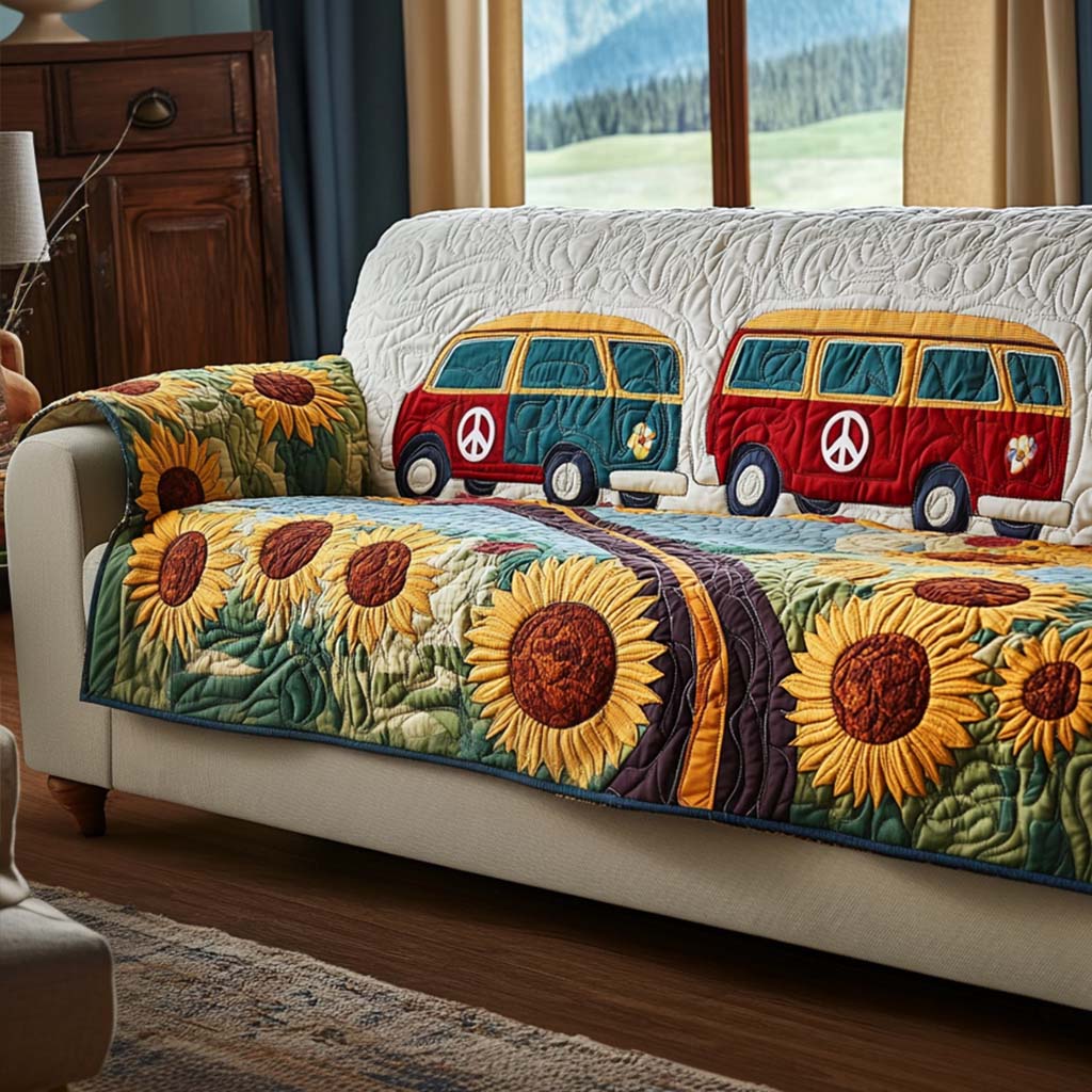 Sunlit Trip Quilted Sofa Cover Couch Seat Covers Birthday Gift Ideas For Mother