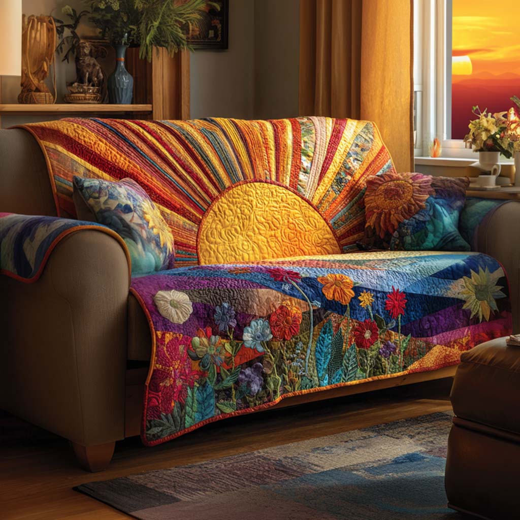 Sunny Mountain Quilted Sofa Cover Home Decor Stores Great Father's Day Presents
