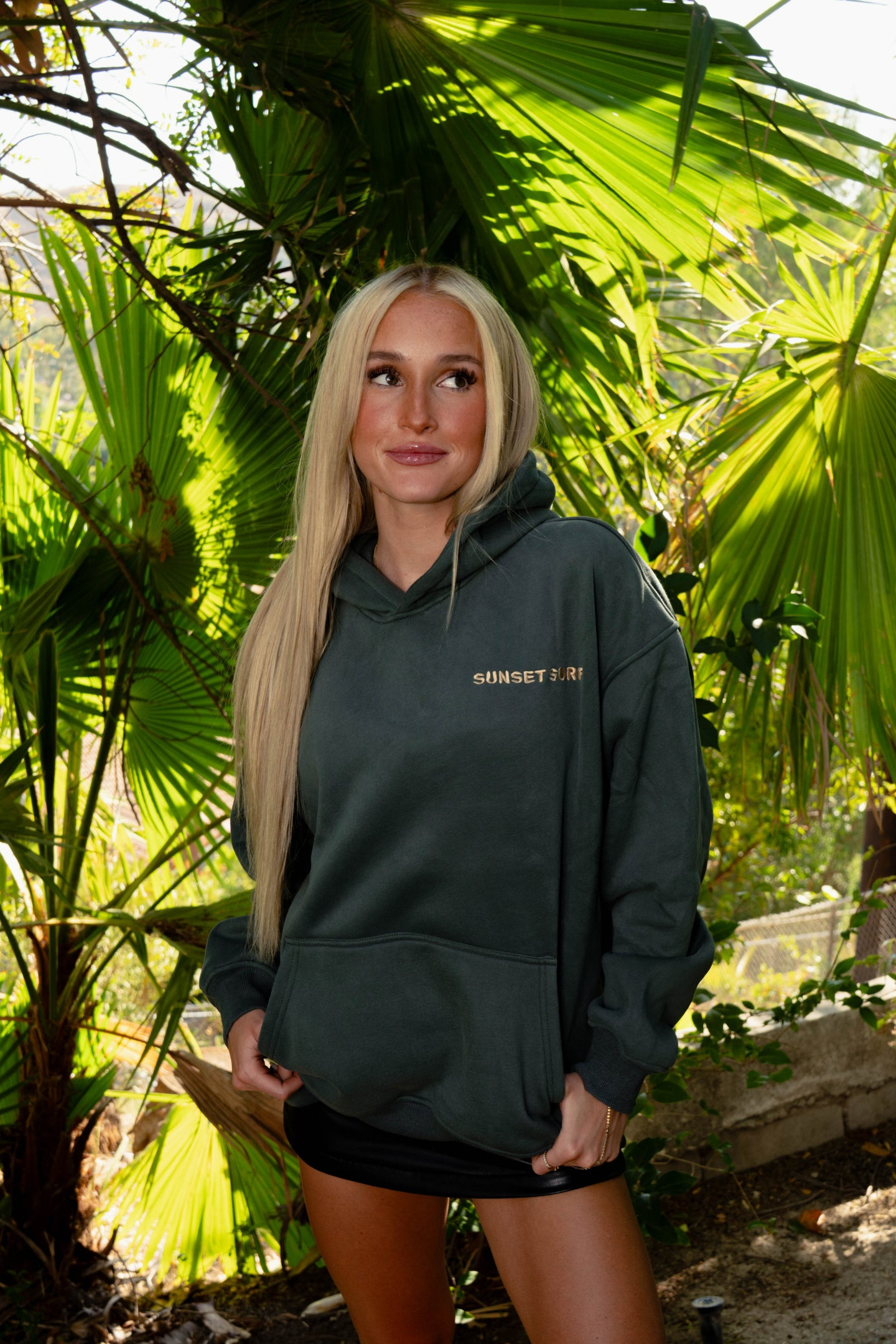 Sunset Surf Hoodie Coastal Explore Hoodie Best Gifts For Beach Goers For Her - Image 2