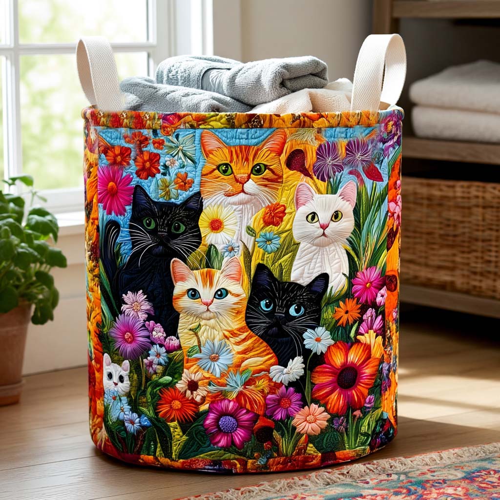 Tabby Quilted Laundry Basket Best Laundry Hamper Christmas Present Ideas For Grandmother